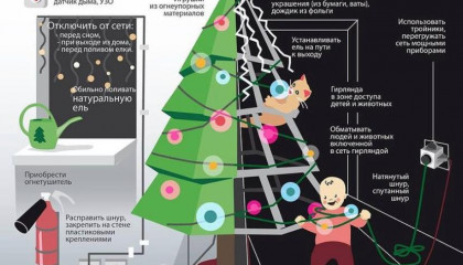 Главное управление МЧС России по Республике Башкортостан предупреждает: Новогодние праздники и каникулы – сезон очень радостный, но и очень опасный!